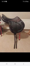 Brown Childeric CFAP jump saddle 18”