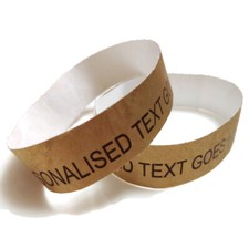 40 Gold Personalised Wristband