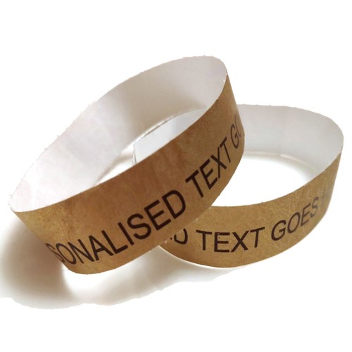 Gold personalised wristband - 40,