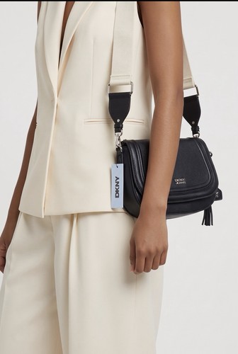 Dkny jeans black crossbody - dkny,