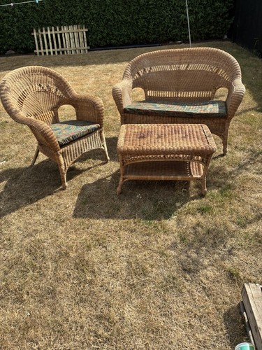 Vintage rattan cane - vintage,
