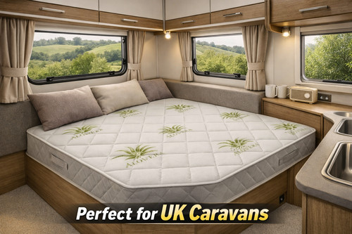 Custom caravan bed - bed, mattress