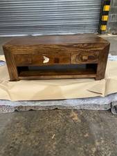 Dakota 110cm 6 Drawer Coffee