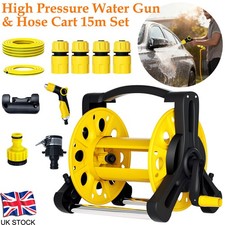 15M Hose Reel Cart w/ Nozzle