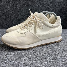 PAUL SMITH Velo Leather Trainers Mens UK 7 EU 41 Cream Leather Sneakers