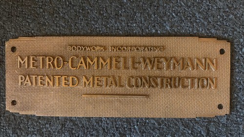 Metro cammell weymann - cammell-weymann, patented