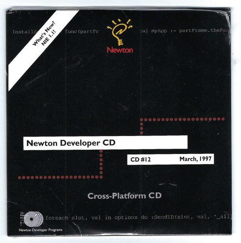 Apple newton developer 12 - developer, cd