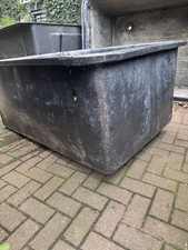 Large Black Plastic Koi Tank Display Tank Quarantine Hospital Acquatic