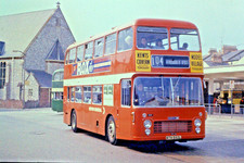 35mm BUS SLIDE   DEVON GENERAL ATA 552L BRISTOL VRTSL6G / ECW