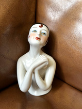Vintage Porcelain Lady Bust