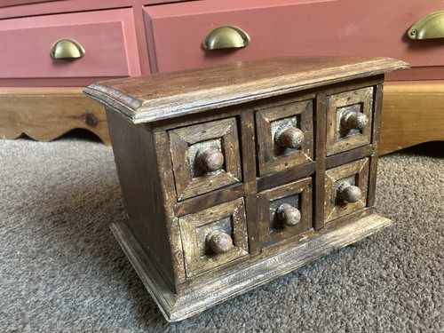 Drawer vintage solid wood - 6,