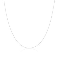 9ct White Gold Fine Belcher