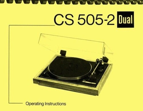 Dual 505 turntable - dual, 505-2