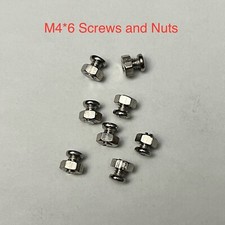 M4 x 6mm Screws With M4 Nuts