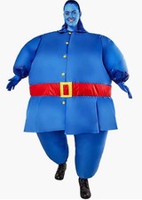 Violet Beauregarde - Blueberry - Willy Wonka - Inflatable - Costume - One Size