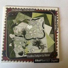 Creative Designs By Karen whisper of Spring Craft artist Digikit Cd Rom  