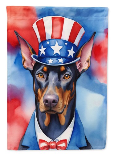 Doberman pinscher patriotic - pinscher,