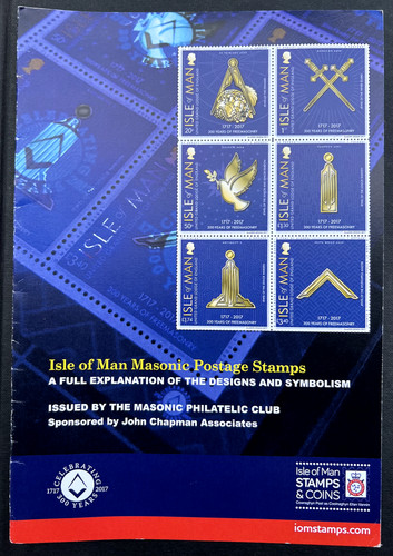 Isle man masonic postage - of,