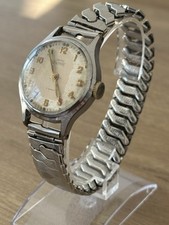 Vintage Smiths Empire 5J Mens Military Style Watch - Running