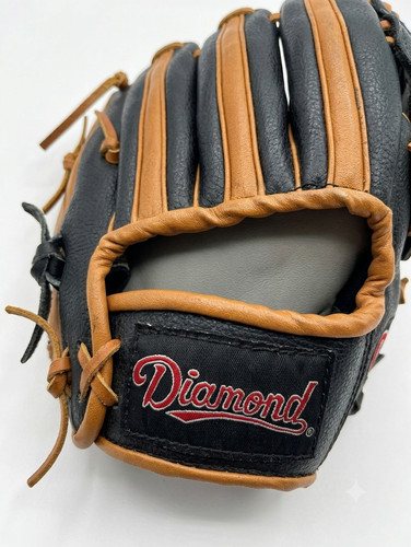 Diamond baseball glove black - baseball,