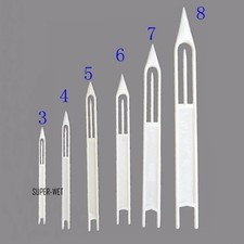 Set of 6 Fishing Net Trawl Shuttle Needle Weaving 12/13.5/17/21/25cm 5''-10''