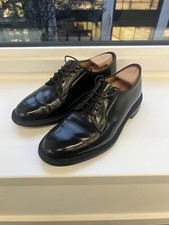 Trickers Robert Derbies Black Bookbinder UK8.5 US9.5 EU42.5