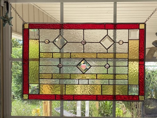 Stained glass window - stained,