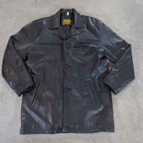 Vintage genuine leather jacket - vintage,