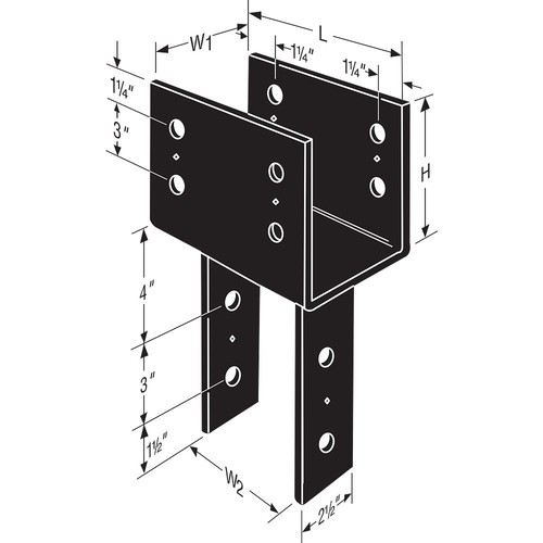 Simpson strong tie beam 6x - simpson, strong-tie