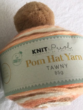 POMPOM  HAT YARN KITS with