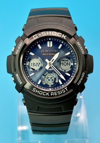 Casio shock awg m100sb - g-shock, awg-m100sb-2a