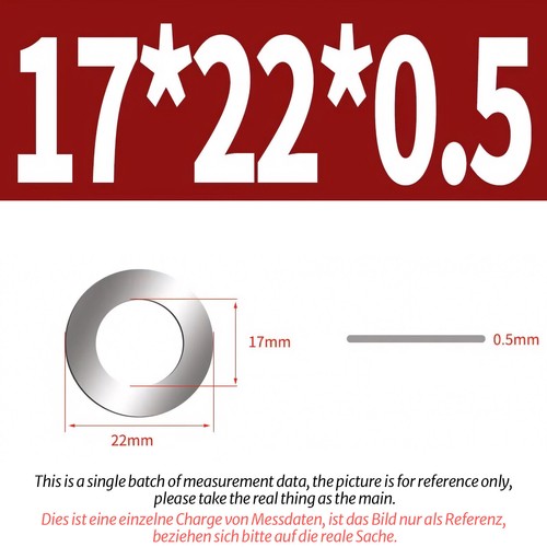 Thick shim washers high - shim,