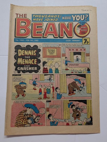 Beano comic 1960 february - comic, 1960,