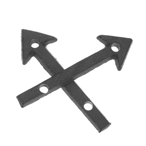 2pcs house numbers - house, arrow