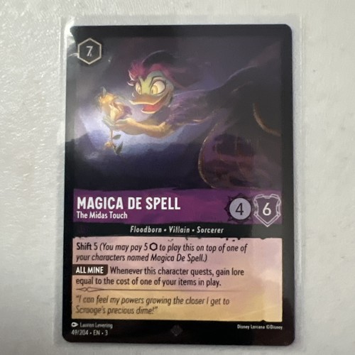 Disney lorcana magica spell - de,