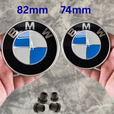 2X 82mm 74mm Bonnet Boot Trunk