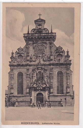 Postcard bückeburg luth - postcard/bückeburg,,