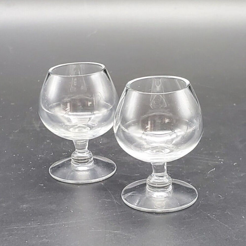 Miniature brandy snifters - miniature, (2)