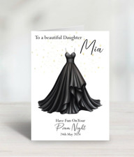 Personalised Prom Card Girls