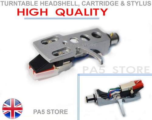 Silver headshell cartridge - silver,