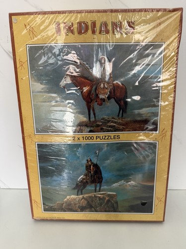 Vintage indians 1000 piece - 2, x