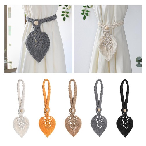 Cotton curtain tie - curtain,