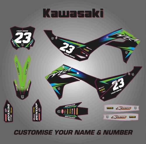 Custom kawasaki graphics kx - graphics,