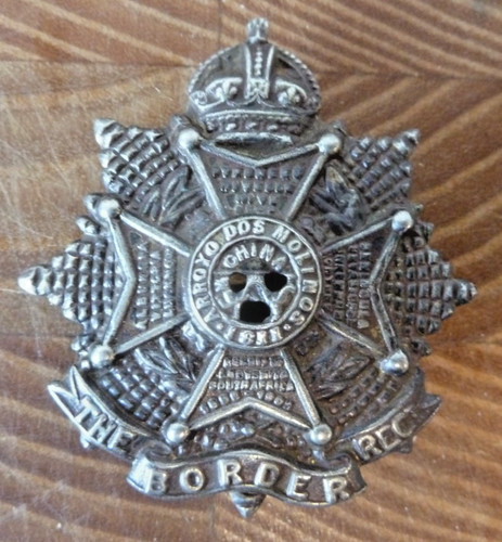 The border regiment cap badge - the,