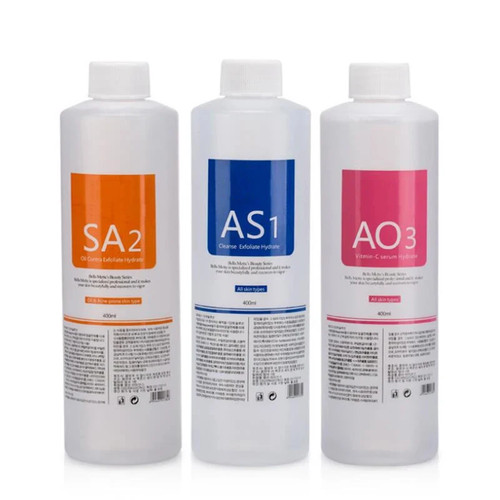 Facial hydro peel solution kit - facial,