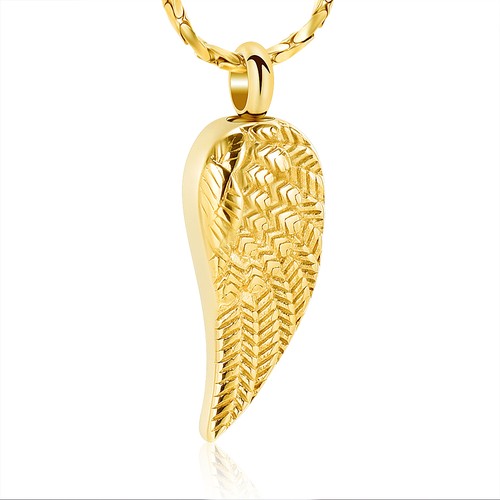 Angel wing urn necklace - wing, for