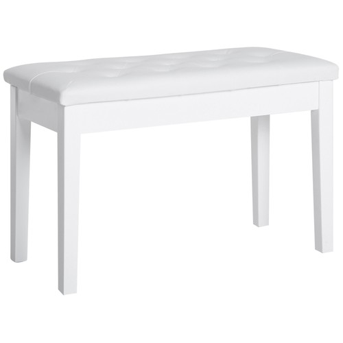 Homcom classic piano bench - classic,