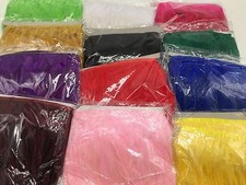 9.5YARDS ROOSTER HACKLE HEN FEATHER FRINGE TRIM FASCINATOR MATERIAL MANY COLOURs