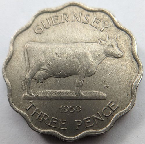 Guernsey three pence - guernsey,