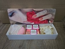 VINTAGE DUBARRY ROSE PETAL BATH CUBES & SOAP Set RARE BOXED COLLECTORS NAN MUM